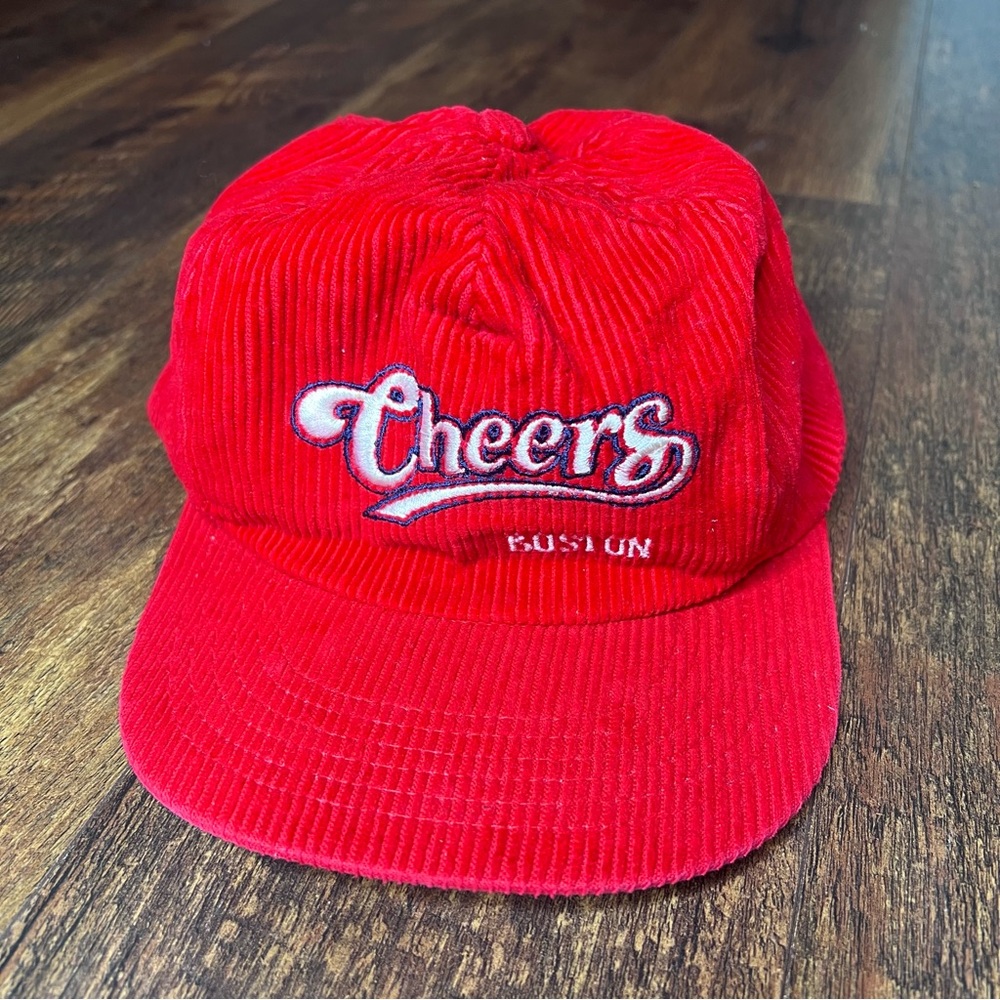 NWT vintage retro 90s Cheers corduroy snapback ball cap hat
